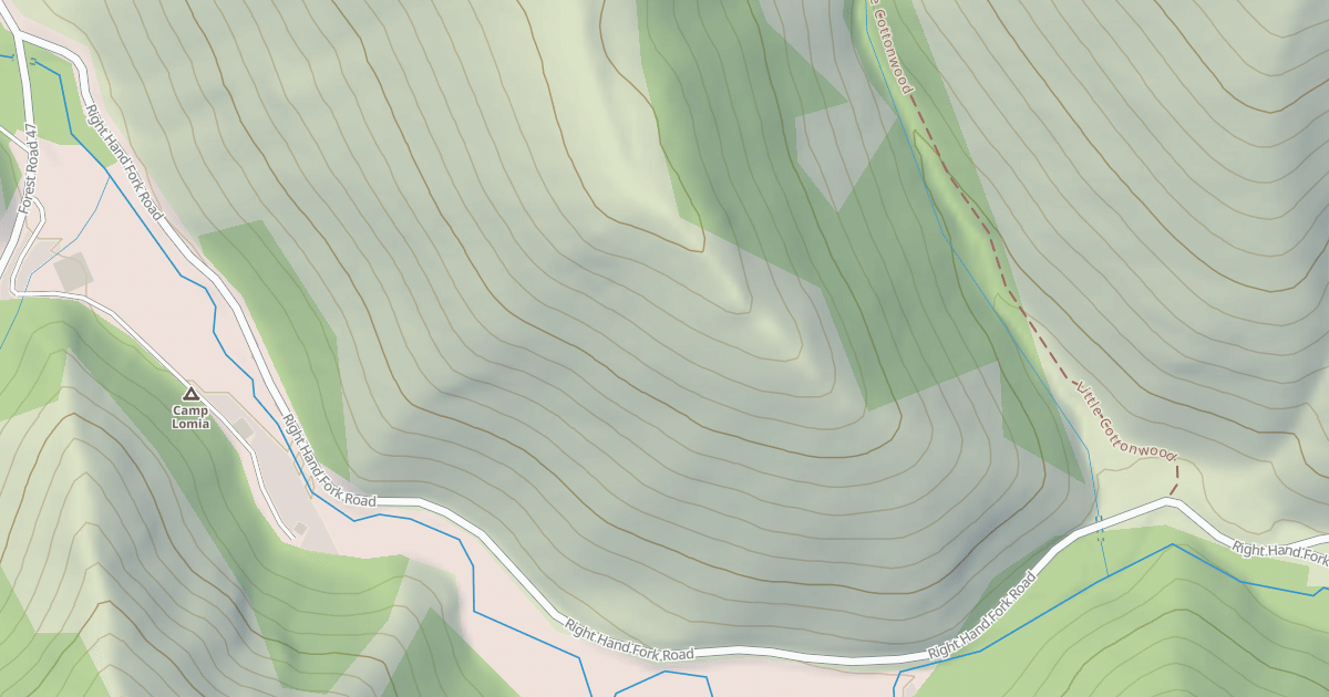 Map preview of RIGHT FORK LOGAN CYN.