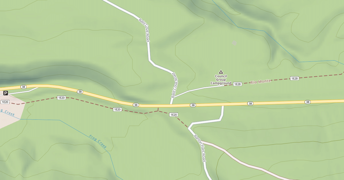 Map preview of BALD COVE (4WD)