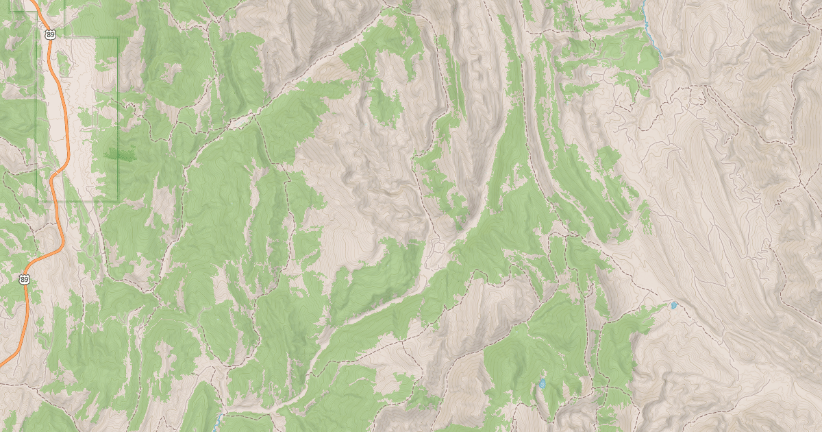 Map preview of SMITHS FORK
