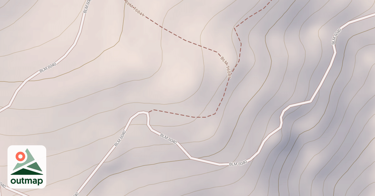 Map of Blm T6041