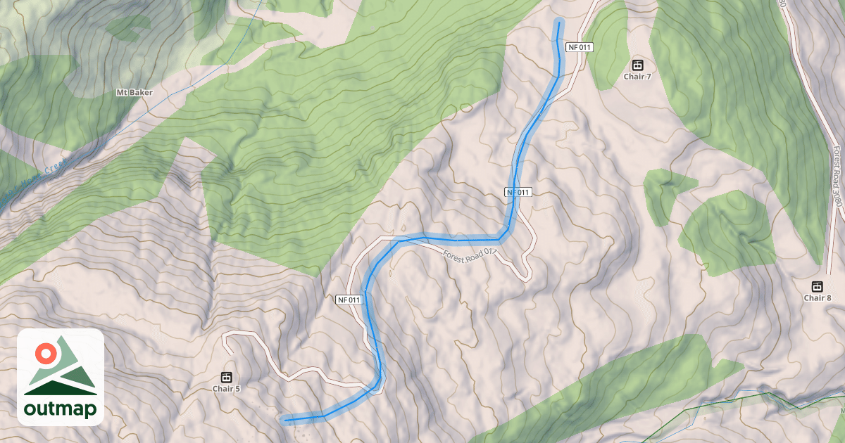 Map of White Salmon
