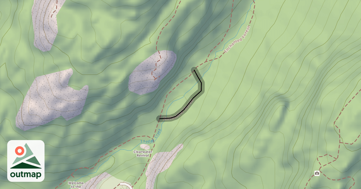 Map of Enchanted Forest