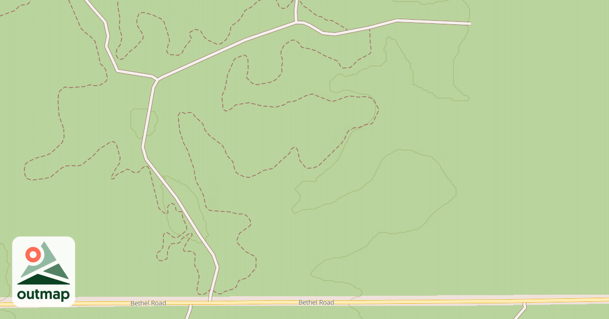 Map of USFS National Forest System Roads {15326280-AAE5-4775-BC16-D86990DD14DD}