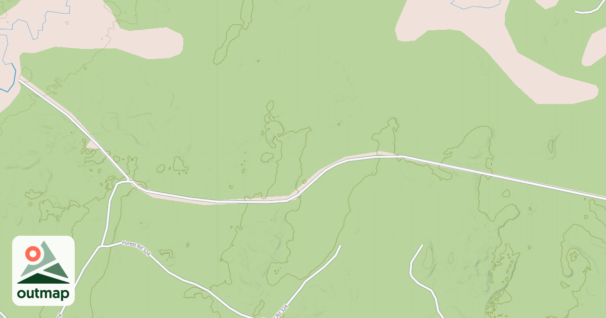 Map of FR 324A