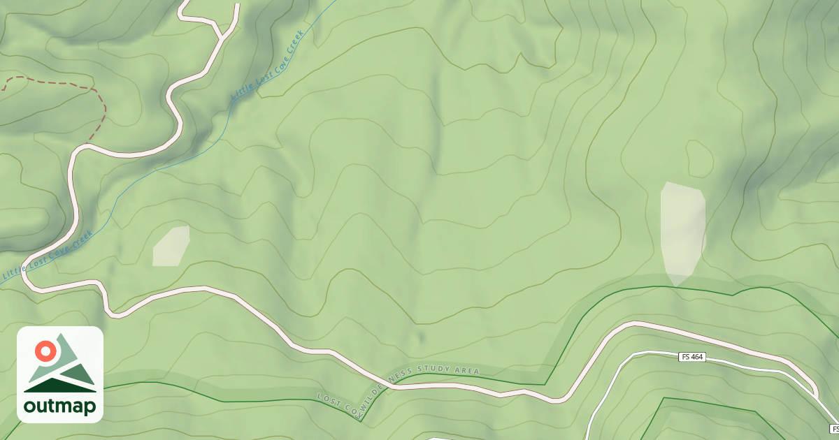 Map of LOSTCOVE