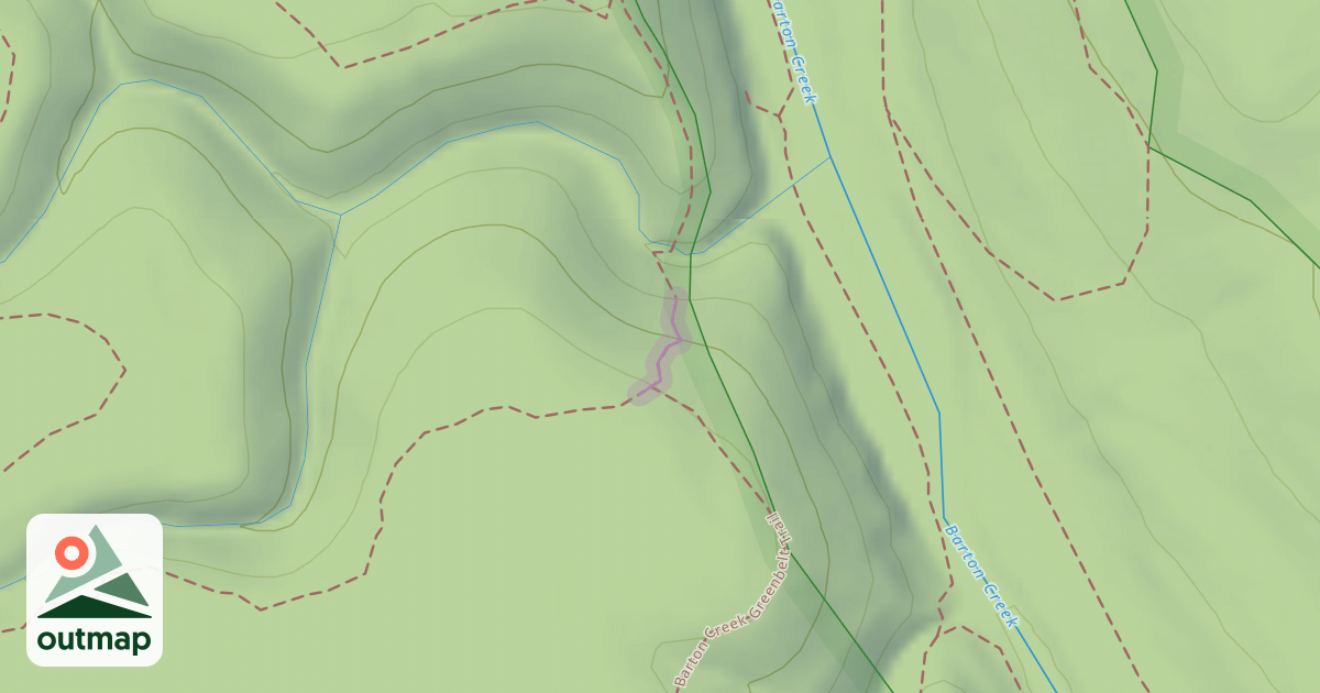 Map of Dirt Hill Trail