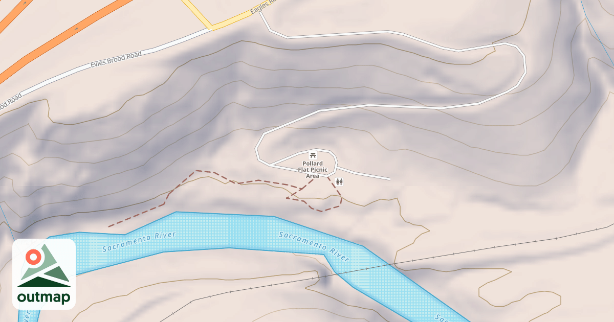 Map of BRIDGE 302.25 AKA POLLARD GULC