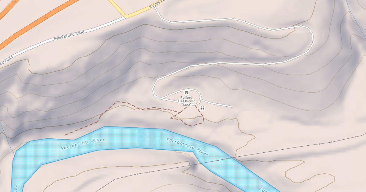Map preview of BRIDGE 302.25 AKA POLLARD GULC