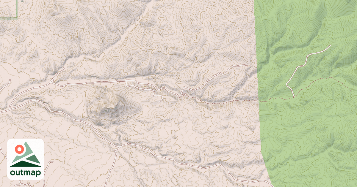 Map of MOORES NORTHUMBERLAND