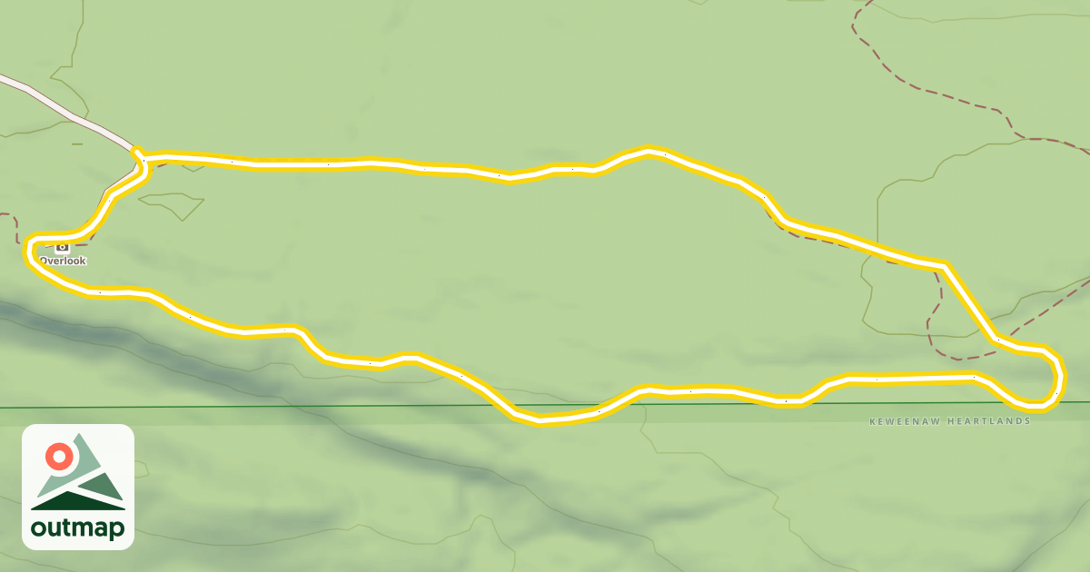 Map of Weathertop Loop