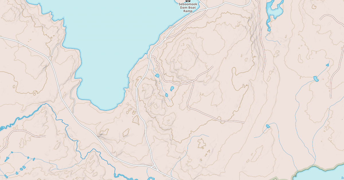 Map preview of Shared Use Road
