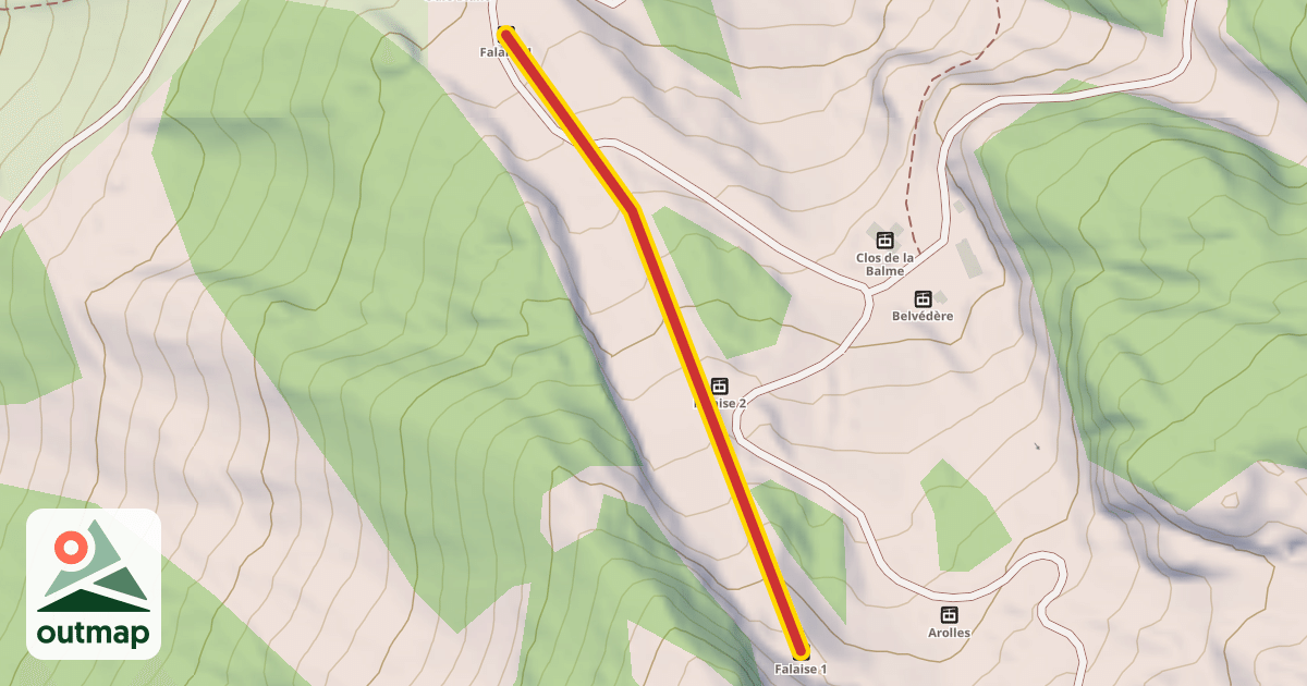 Map of Falaise 1