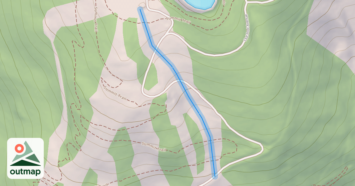Map of Upper Mully's