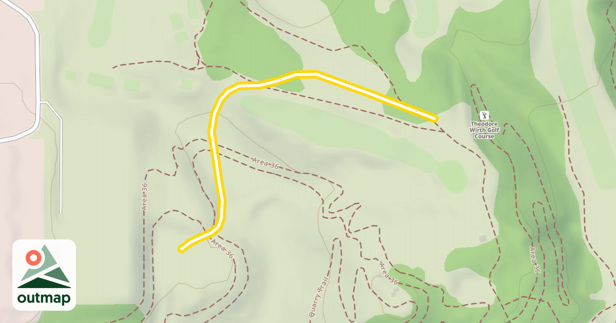 Map of Ridgeline Trail in Hennepin