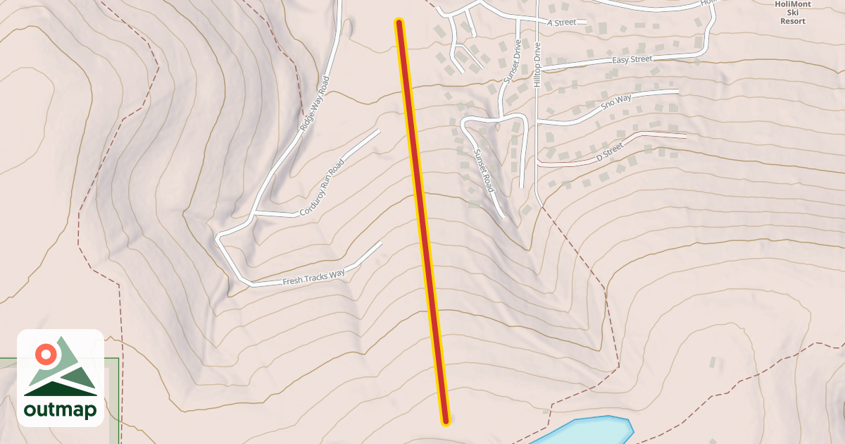 Map of Sunset