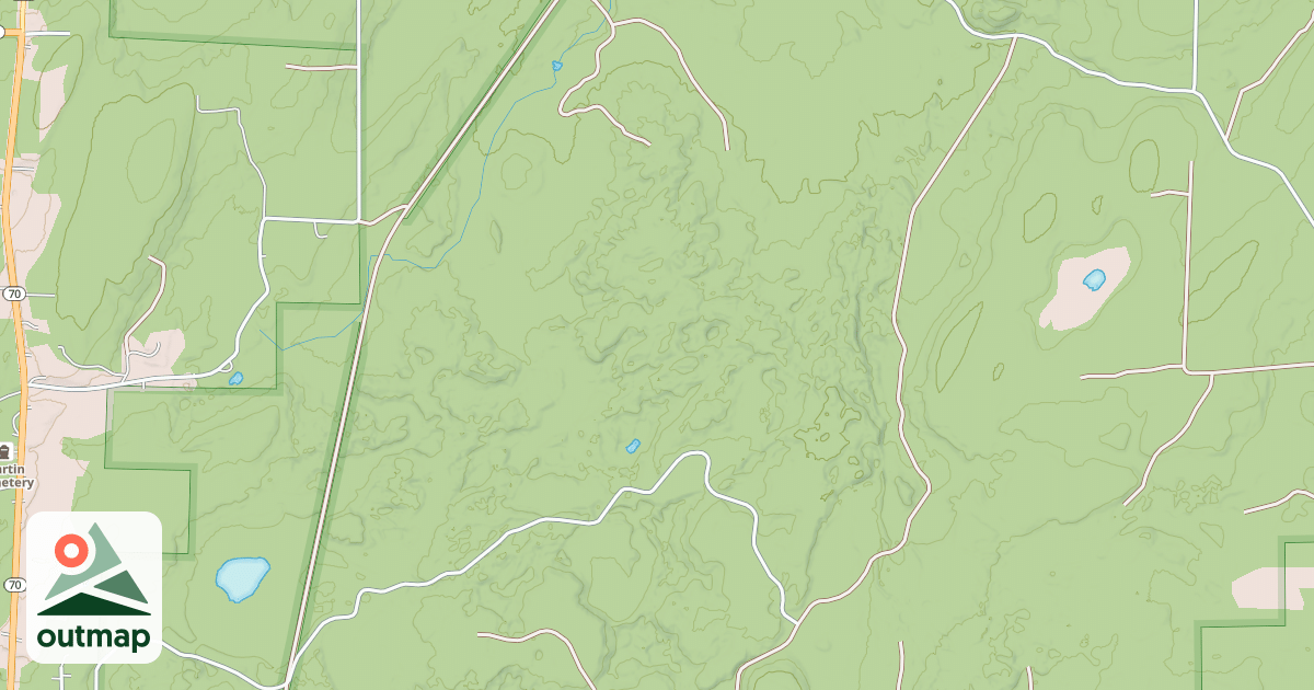 Map of LILY PAD ROAD