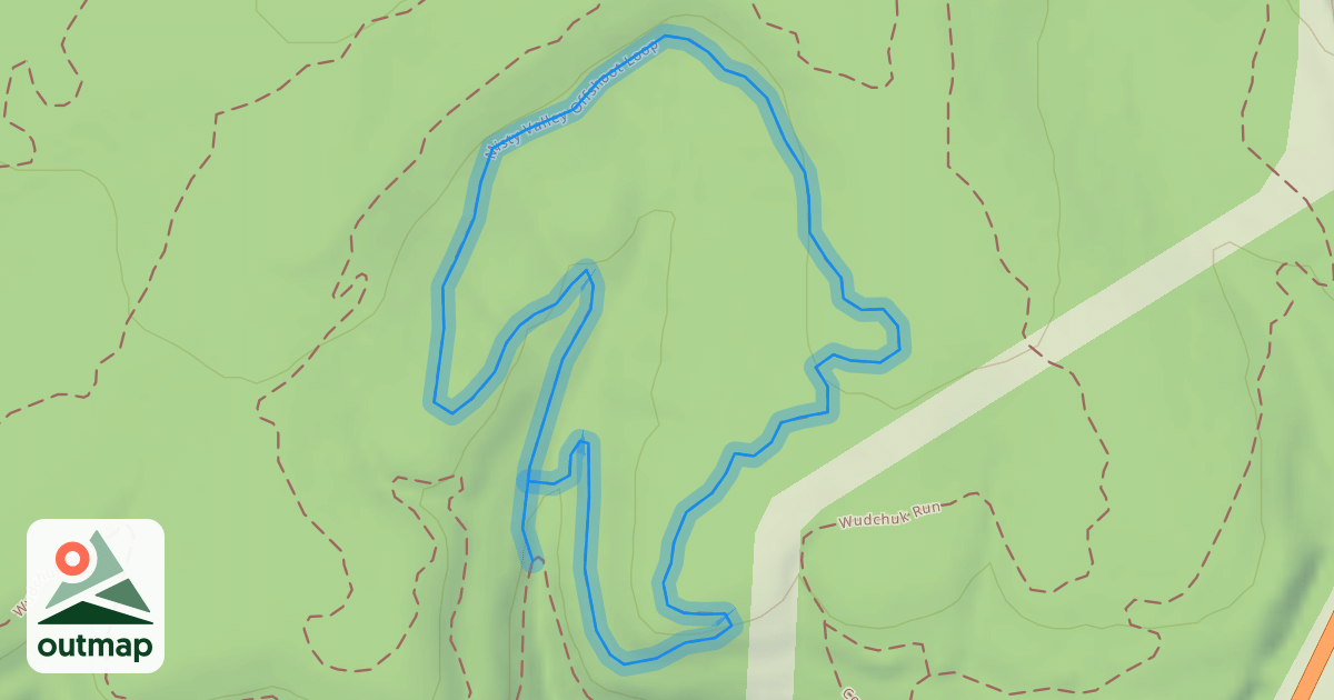 Map of Misty Valley Offshoot Loop