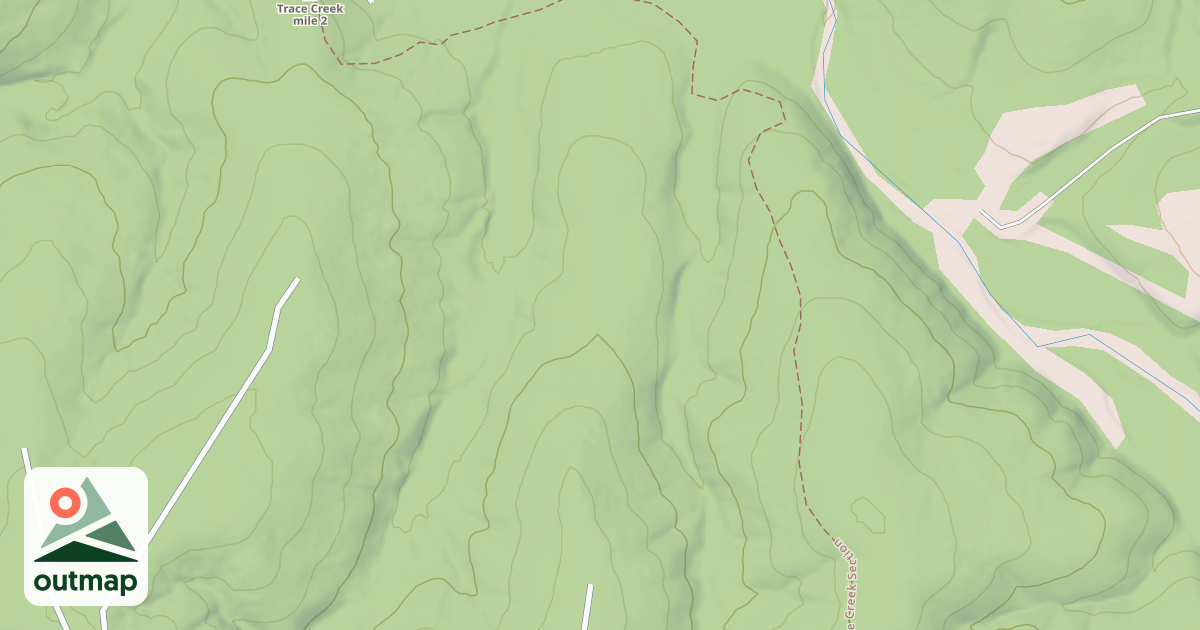 Map of PINEY BRANCH