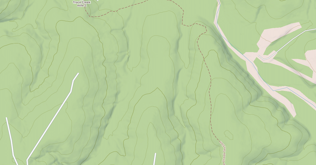 Map preview of PINEY BRANCH
