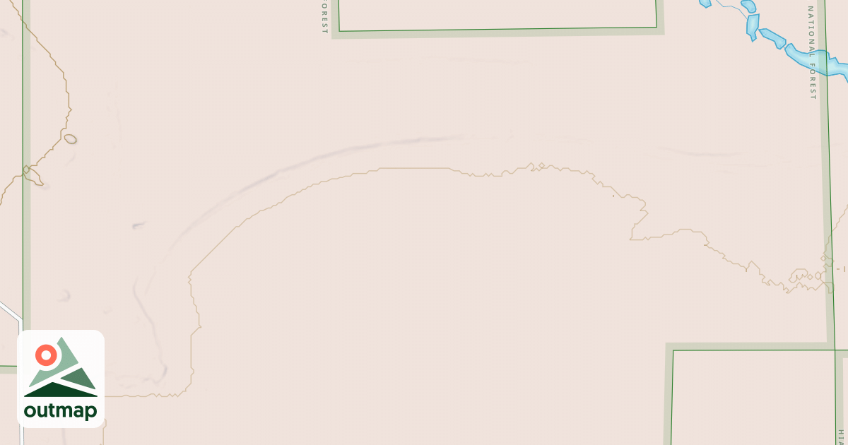 Map of WEST NUNN CREEK