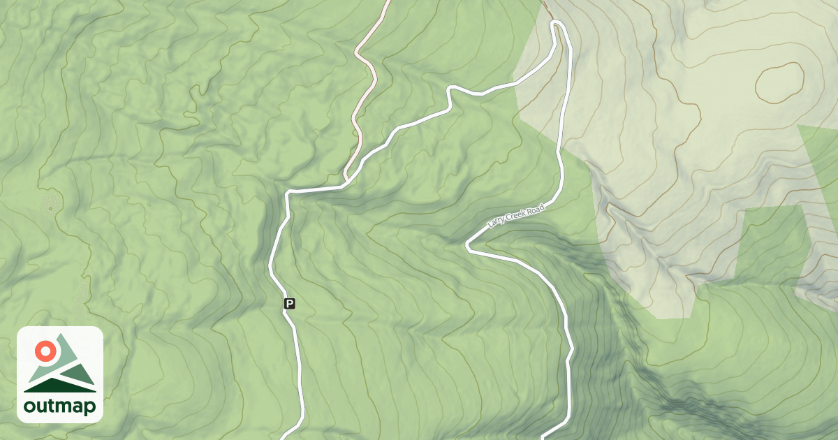Map of (FDR) LARRY CREEK