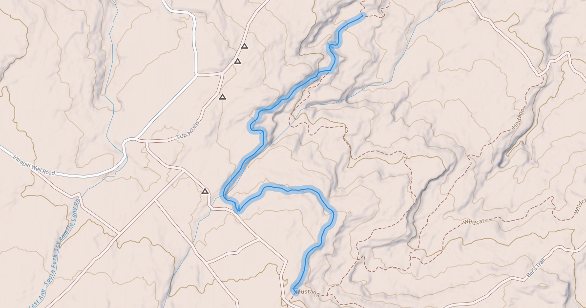 Map preview of Whirlwind Trail