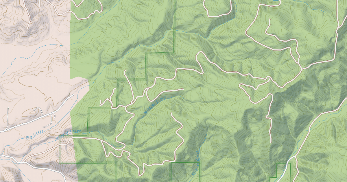 Map preview of WILDCAT RIDGE