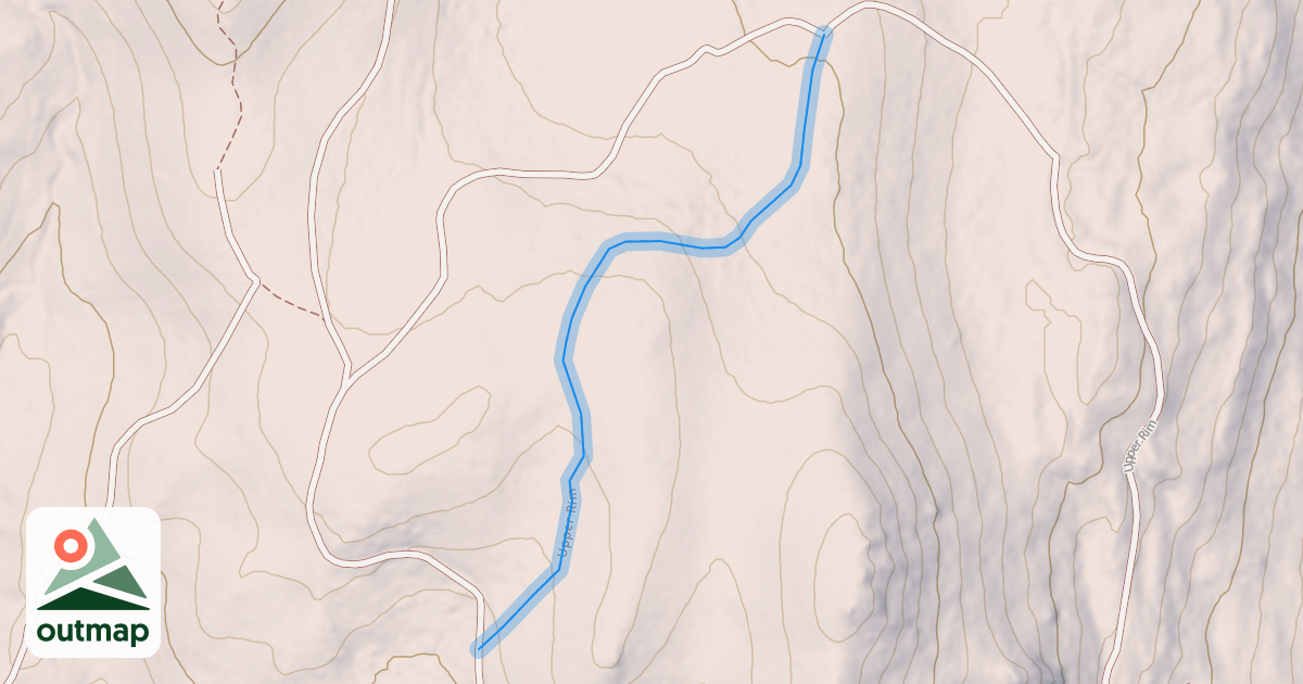Map of Upper Rim