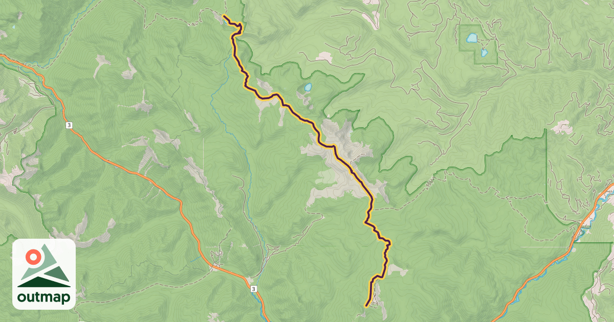 Map of Heather Trail