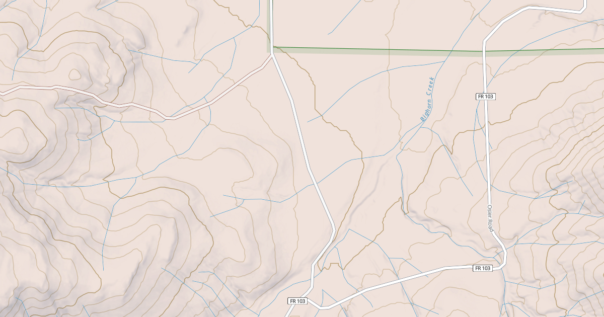 Map preview of OSIER CUTOFF