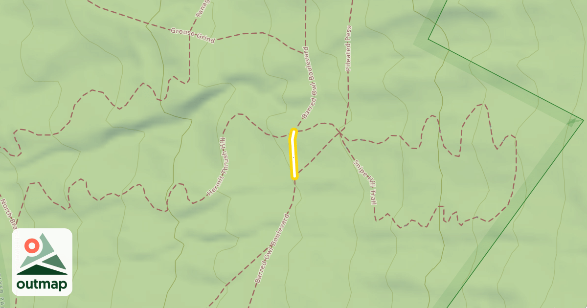 Map of Barred Owl Boulevard