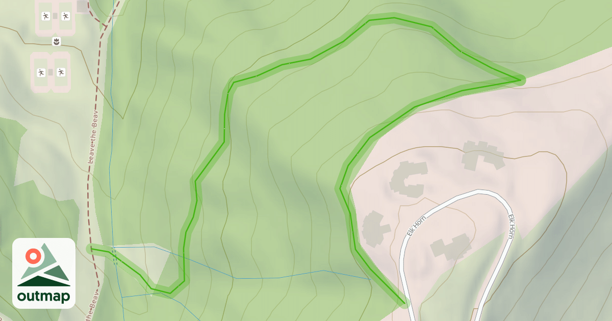 Map of Rihubarb Skiway