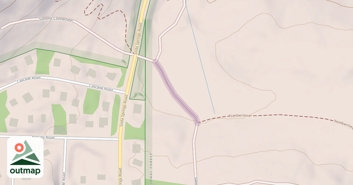 Map of Timberline TL1
