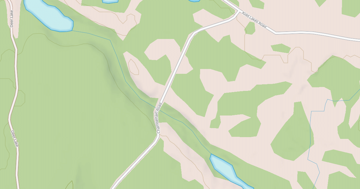 Map preview of CASCADE LAKE SPUR