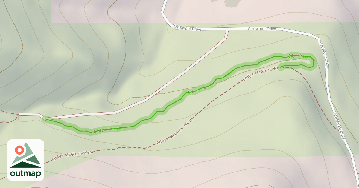 Map of Eddye Return