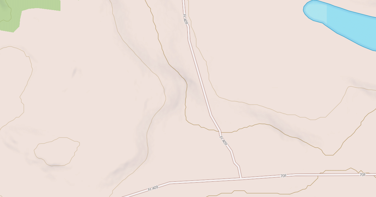 Map preview of USFS National Forest System Roads {731AB923-9936-426F-AE33-E64A9D018994}