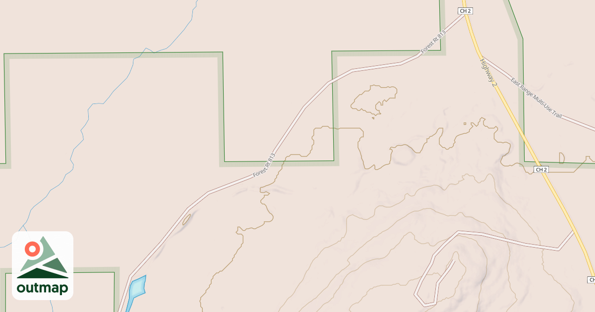 Map of GREENWOOD CREEK