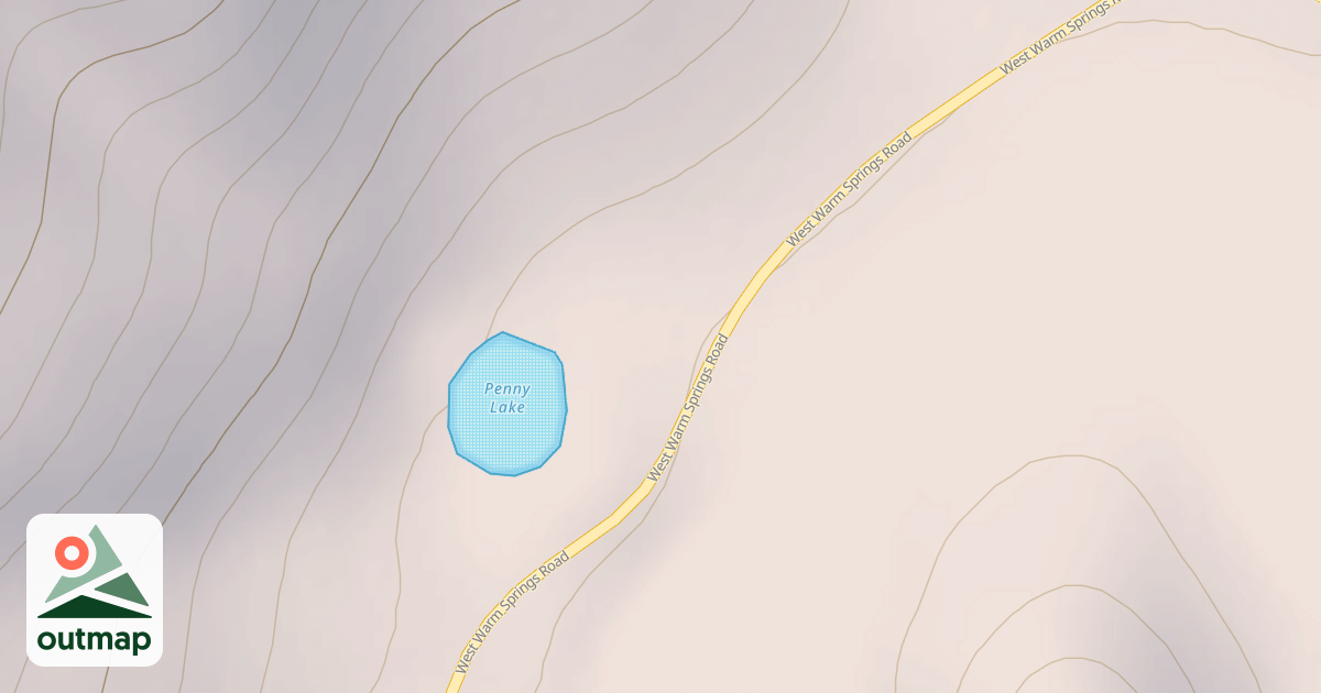 Map of DOLLAR LAKE