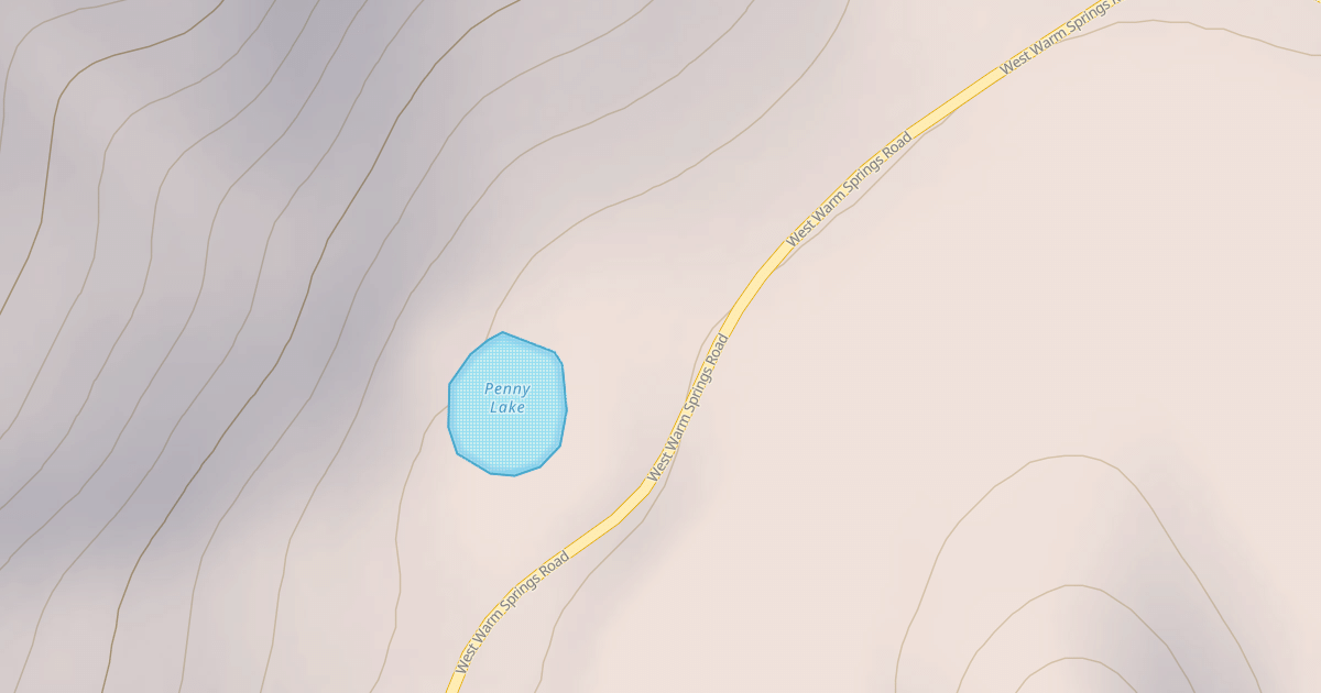 Map preview of DOLLAR LAKE