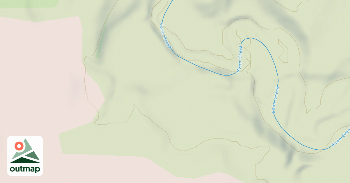 Map of Shady Oaks Native Prairie Adventure Trails