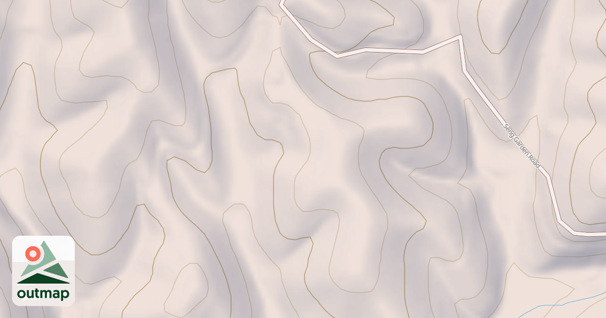 Map of OLD MILLER RIDGE