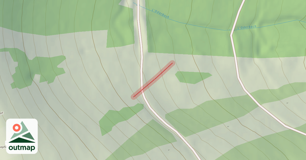 Map of Combe
