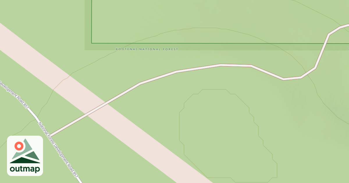 Map of CRIPPLE CREEK F