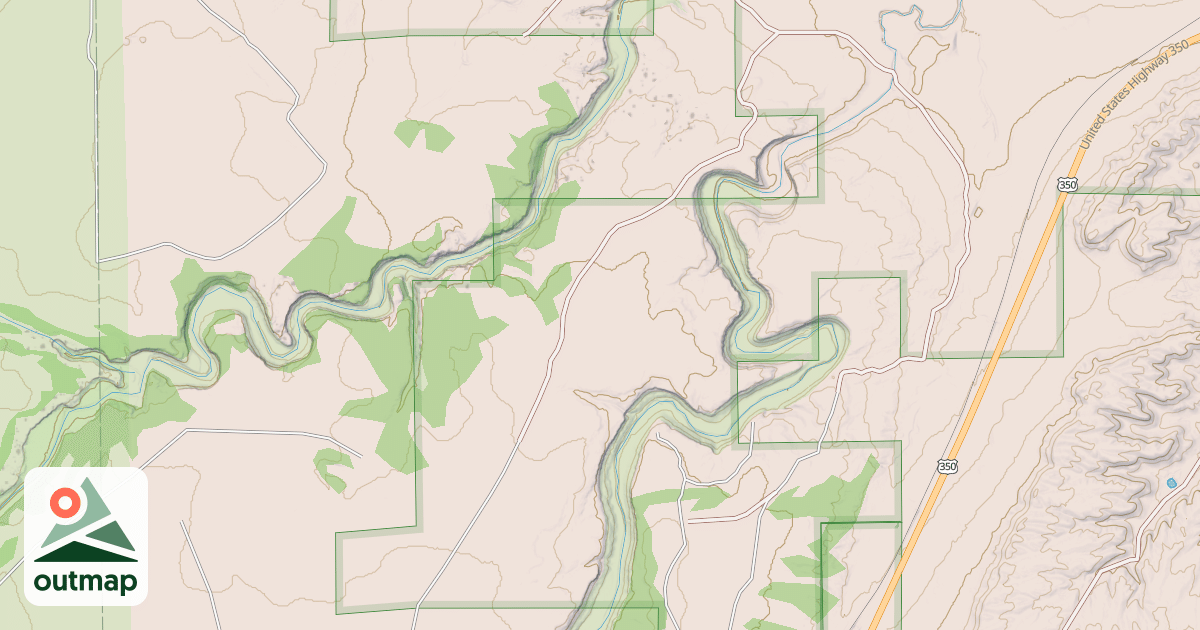 Map of DEVILS CANYON E