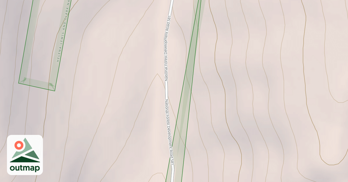 Map of CASTLE CHECKERBOARD
