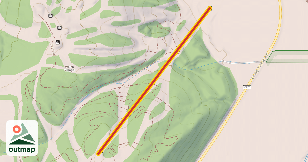 Map of Sunrise Triple