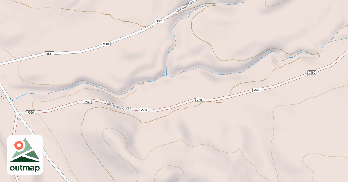 Map of 7580
