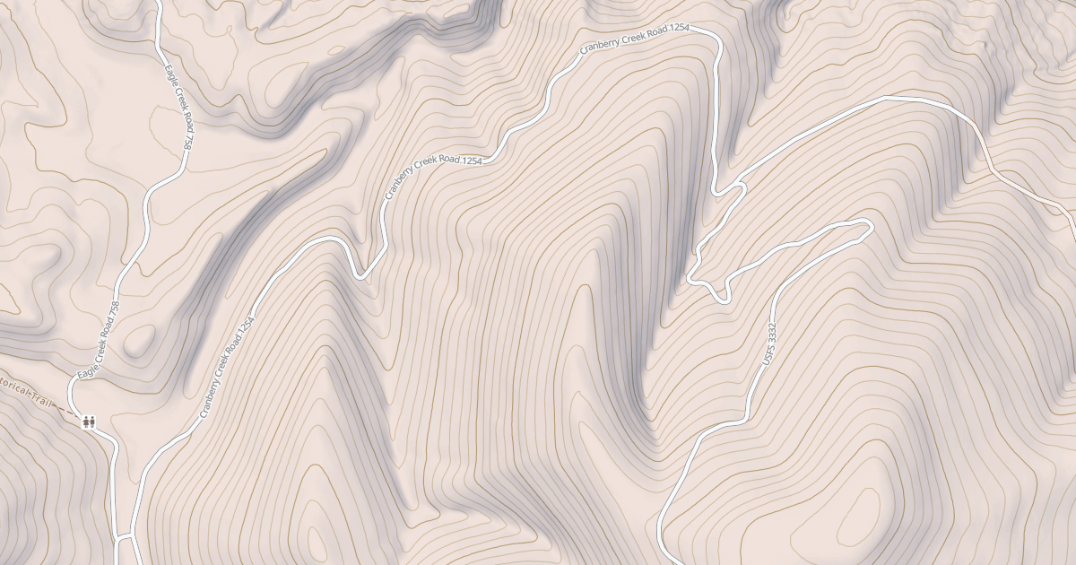 Map preview of CRANBERRY