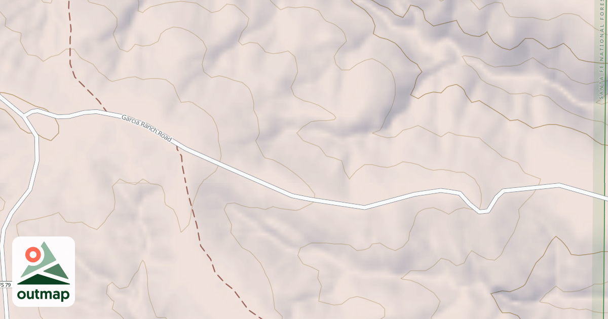Map of APACHE CANYON