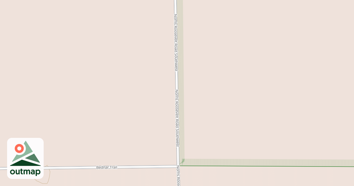 Map of Warroad/Roseau Trails